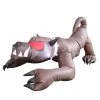 Halloween Inflatables ALEKO 6.5 Ft. Pre-Lit Haunted Dog Hound Halloween Inflatable