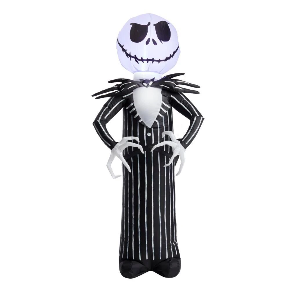 Halloween Inflatables Disney 3.5 Ft. Standing Jack Skellington Halloween Inflatable