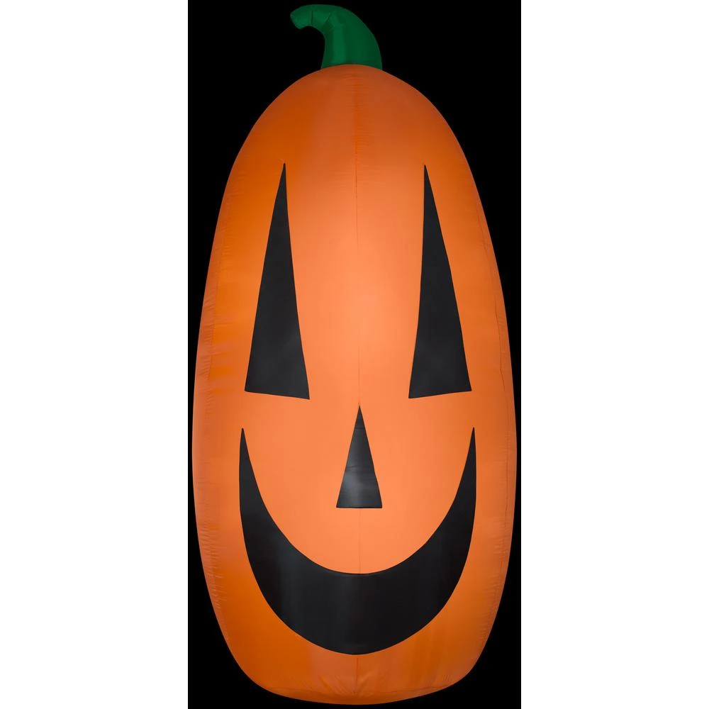 Halloween Inflatables Gemmy 12 Ft. H Extra Bright-Happy Pumpkin-Giant Halloween Inflatable