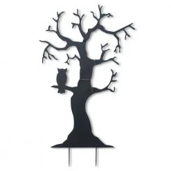 Halloween Yard Decor Gerson 72.5 In. H Metal Tree Silhouette Yard Decoration