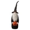 Glitzhome 28 In. H Halloween Fabric Gnome Standing Decor Halloween Props