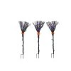 Halloween Lights Home Accents Holiday 36-Light Black Grapevine Broom Path Lights (Set Of 3)