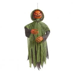 Home Accents Holiday 4 Ft. LED Hanging Jack-O-Lantern Halloween Props