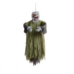 Home Accents Holiday 4 Ft. Animated LED Hanging Werewolf Halloween Props
