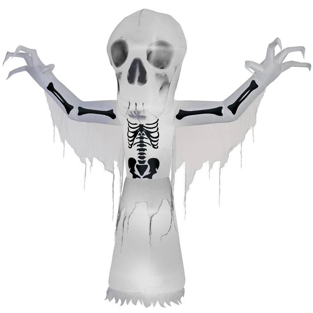 National Tree Company 10 Ft. Thunder Bare Bones Halloween Decoration