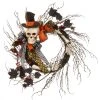 Halloween Wreaths National Tree Company 24 In. Wreath Halloween Skeleton