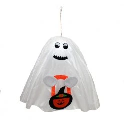 Worth Imports 17 In. Halloween Hanging Ghost (Set Of 4) Halloween Props