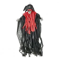 Worth Imports 71".Hanging Pirate With Red Light Shining And Voice Halloween Props